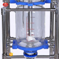 Double Layer Glass Chemical Continuous Stirred Tank Lab Reactor Price